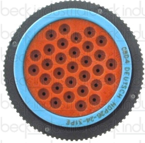 Connector, Plug, Deutsch, HDP26-24-31PE