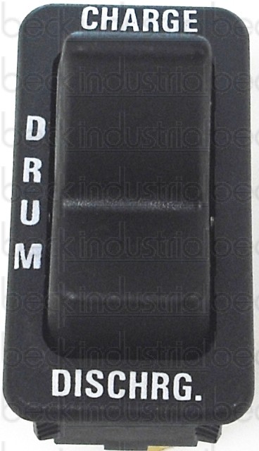 Rocker Switch, Charge/Discharge W/ Paddle 2" (W/Engraving)