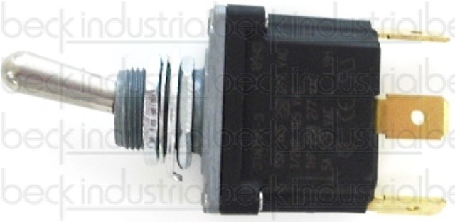Toggle Switch, On/Off W/Spade Connection