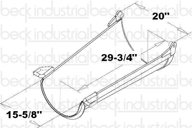 MTM Old Style #152630 Fold Over Chute