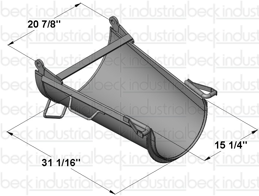 CBMW Standard Transitional Fold-Over Chute