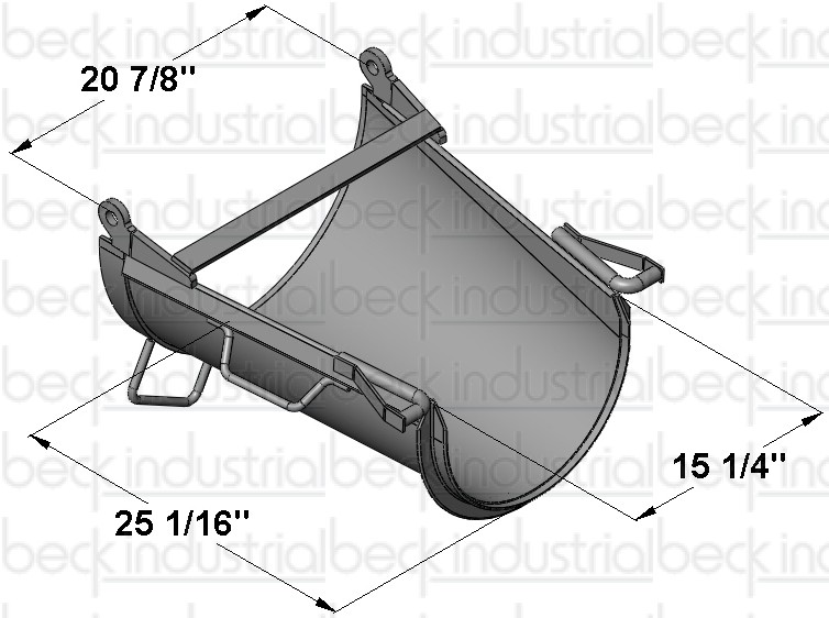 CBMW Standard Short (24") Transitional Fold-Over Chute