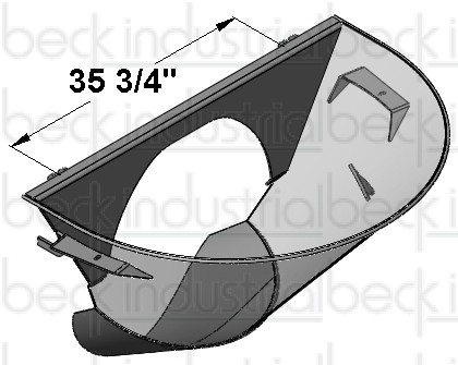MTM 48" Large Opening Paver Charge Hopper
