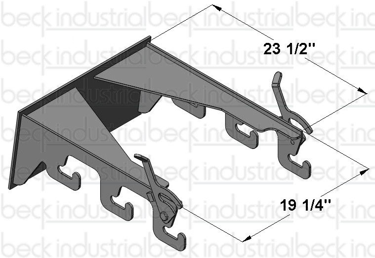 Vertical Standard Extension Chute Hanger
