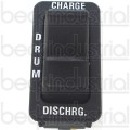 Rocker Switch, Charge/Discharge W/ Paddle 2" (W/Engraving)