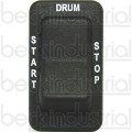 Rocker Switch, Drum Start/Stop No Lights 1-5/8" (W/Engraving)