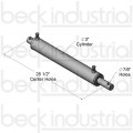 MTM Chute Cylinder 3.0" x 15.25 (Stroke) Power Up Only