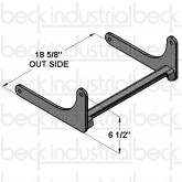 Beck Ladder Fold-Out Hinge 