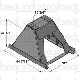Beck Front Pedestal