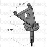 Beck Industrial Pivot Shaft