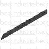 Beck Front Fender Mud Flap Holding Bar