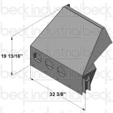 Beck Rear Left-Hand Fender Section (For 3-Piece '07 Fenders)
