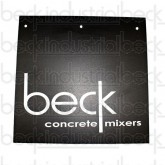 Beck Interstate Class Trailer Mud Flap (13-1/2" x 13-1/2")