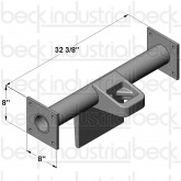 Beck Texas Tow Loop with License Plate Bracket