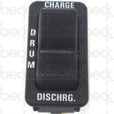 Rocker Switch, Charge/Discharge W/ Paddle 2" (W/Engraving)