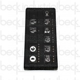Beck 2x6 Rear Keypad