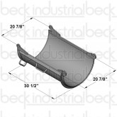 CBMW Paver Fold-Over Chute