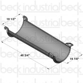 Beck / MTM Standard Extension Chute (18 ga, Docol 33.2lb) 